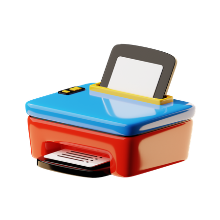 Printer  3D Icon