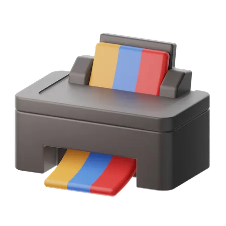 Printer  3D Icon