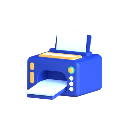 Printer  3D Icon