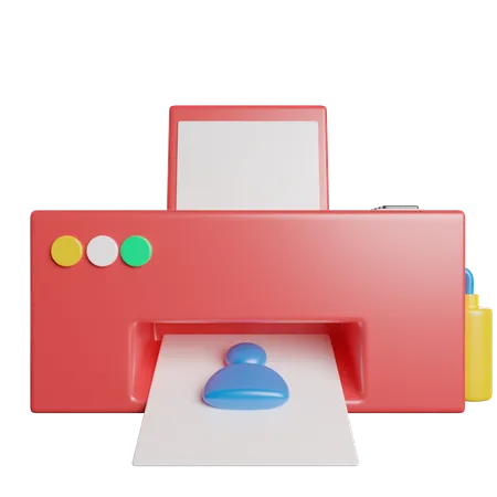 Printer  3D Icon