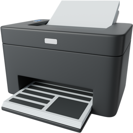 Printer  3D Icon