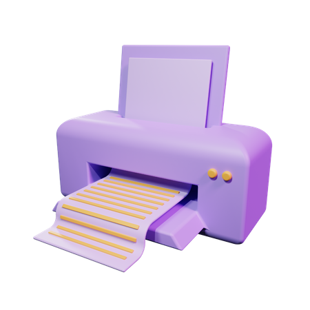 Printer  3D Icon