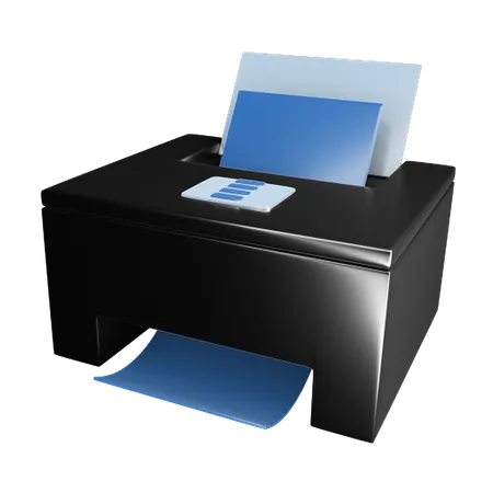 Printer  3D Icon