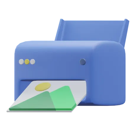 Printer  3D Icon