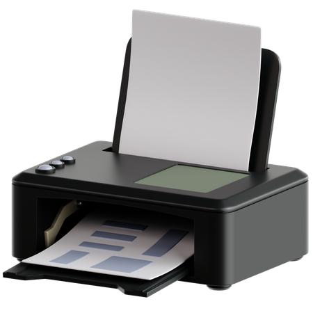 Printer  3D Icon