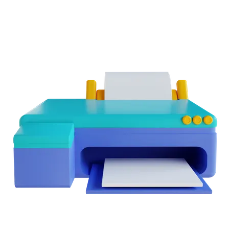 Printer  3D Icon