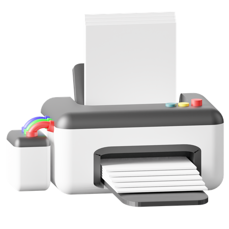 Printer  3D Icon