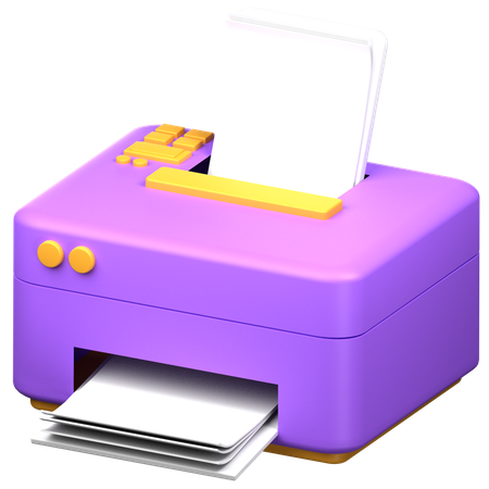 Printer  3D Icon