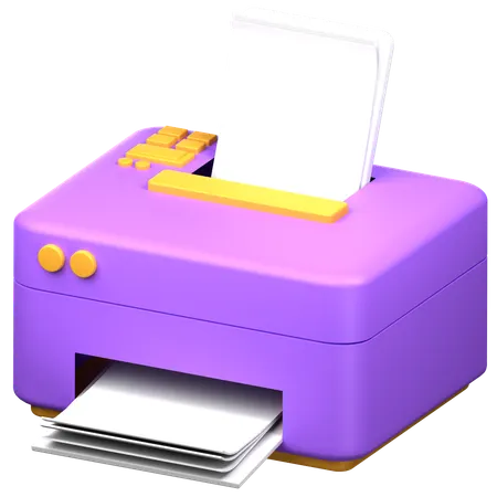 Printer  3D Icon