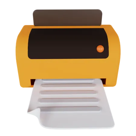 Printer  3D Icon