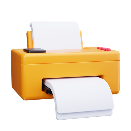 Printer  3D Icon