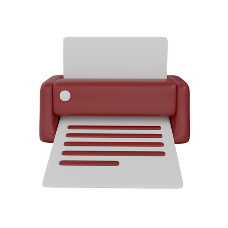 Printer  3D Icon