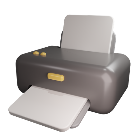 Printer  3D Icon
