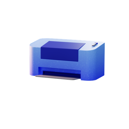 Printer Device  3D Illustration