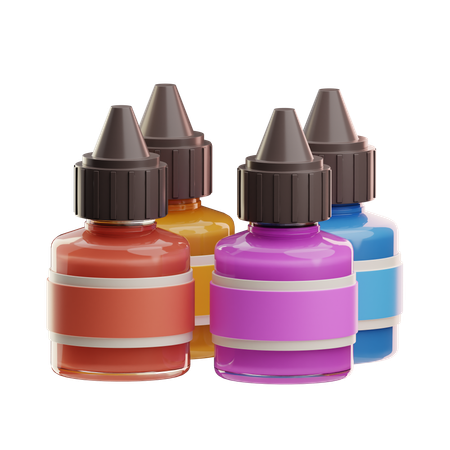Printer Ink  3D Icon