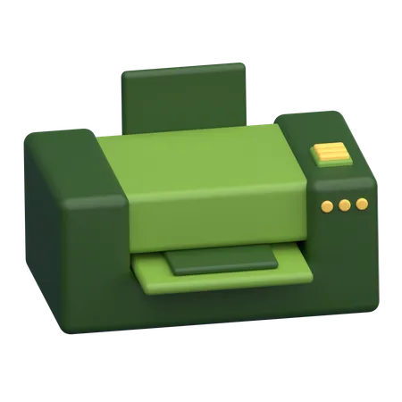 Printer Machine  3D Icon