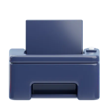 Printer Machine  3D Icon