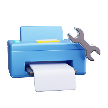 Printer Setting  3D Icon