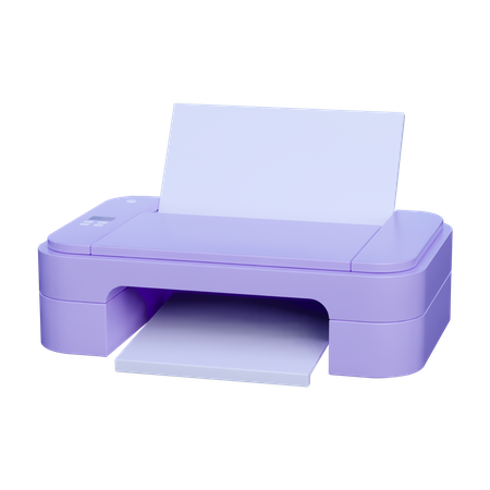 Printing  3D Icon