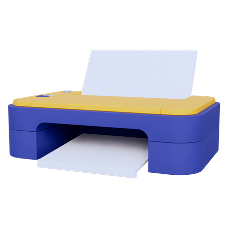 Printing  3D Icon