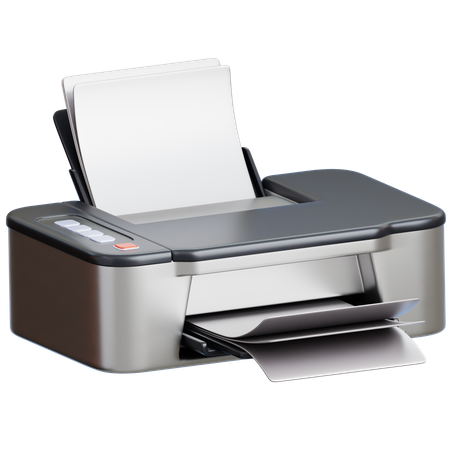 Printing Machine  3D Icon
