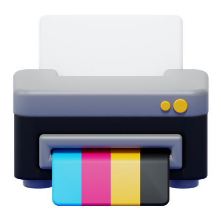 Printing Machine  3D Icon