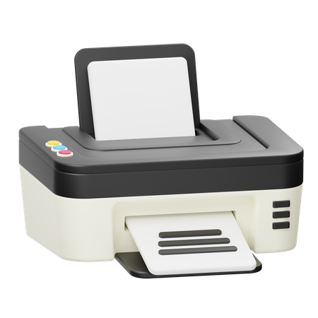 Printing Machine  3D Icon