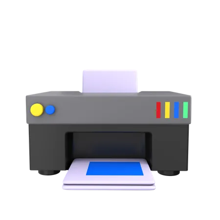 Printing Machine  3D Icon