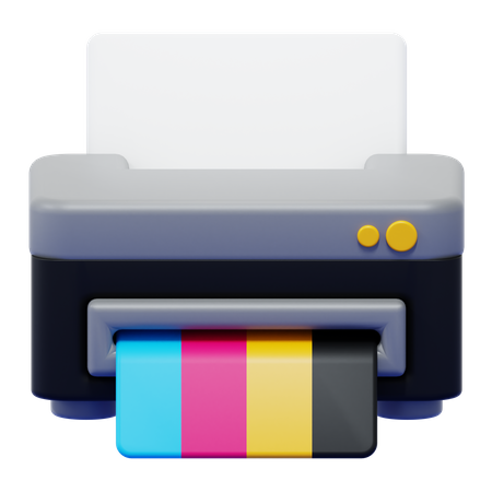 Printing Machine 3D Icon