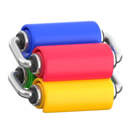 Printing Paper Roll  3D Icon