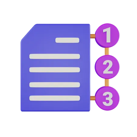 Prioritize  3D Icon
