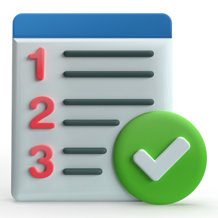 Priority  3D Icon