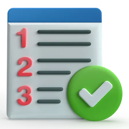 Priority  3D Icon