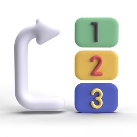 Priority  3D Icon