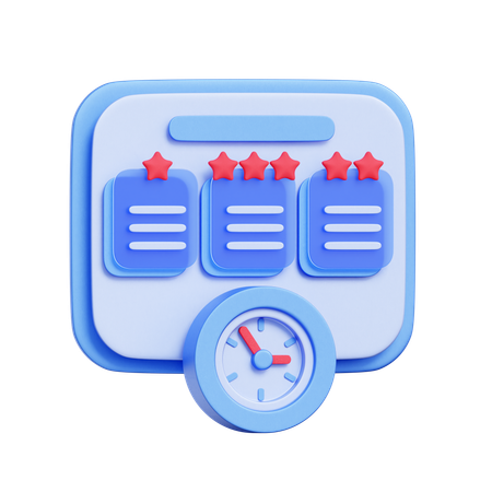 優先順位付け委員会  3D Icon