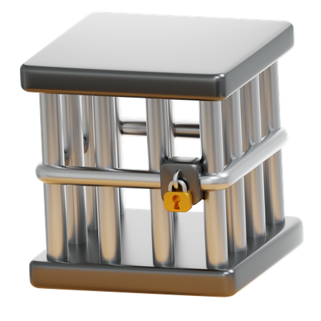 Cadeia  3D Icon