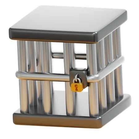 Cadeia  3D Icon