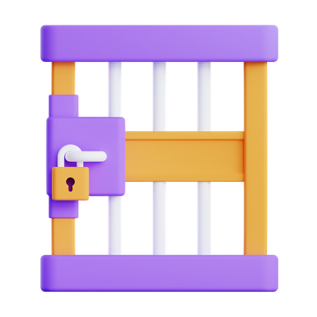 Prisão  3D Icon