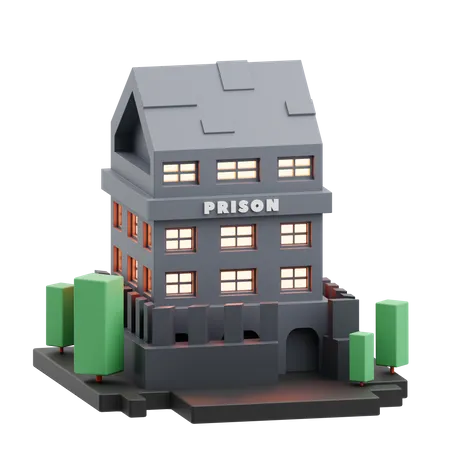 Prisão  3D Illustration