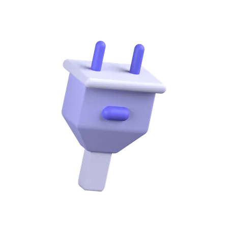 Prise de charge  3D Illustration