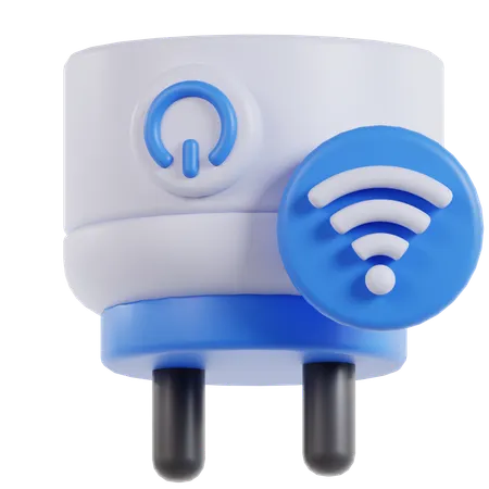 Prise intelligente  3D Icon