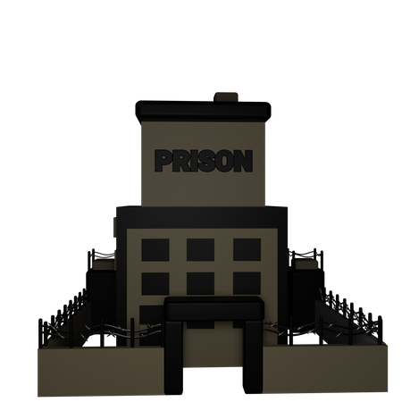 Prisión  3D Icon