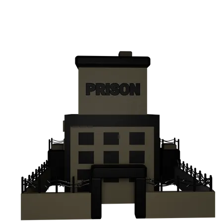 Prisión  3D Icon