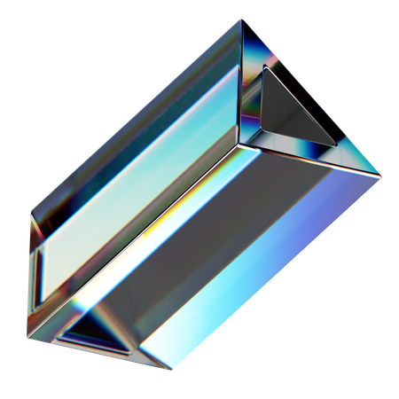 Prism Abstract Shape  3D Icon