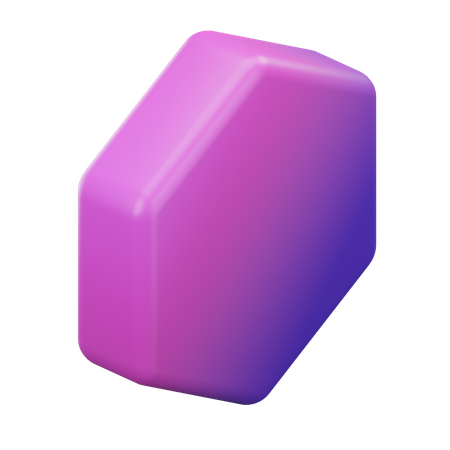 Prism Hexagonal  3D Icon