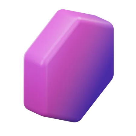 Prism Hexagonal  3D Icon