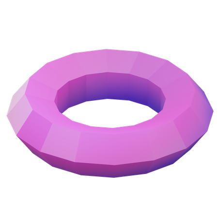 Prism Torus  3D Icon