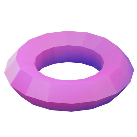 Prism Torus  3D Icon
