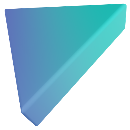 Prism Triangular  3D Icon