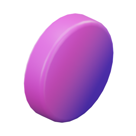 Cilindro prisma  3D Icon